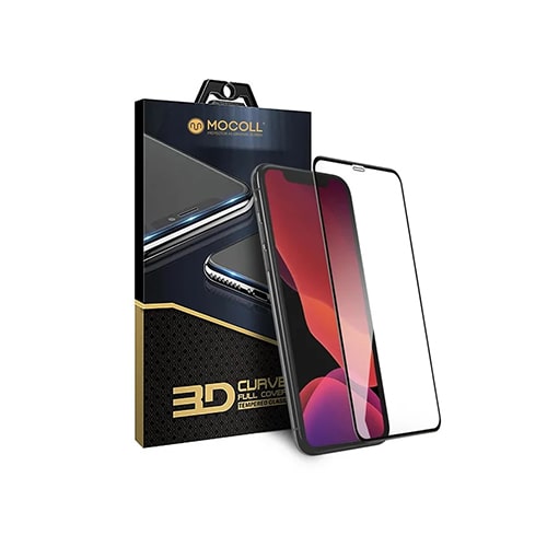 Защитное стекло 3D MOCOLL BLACK  DIAMOND для iPhone X/XS/11 PRO
