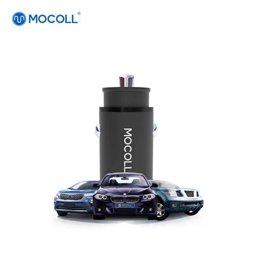 Автомобильное зарядное устройство MOCOLL 30W Type-C/Type-A Black