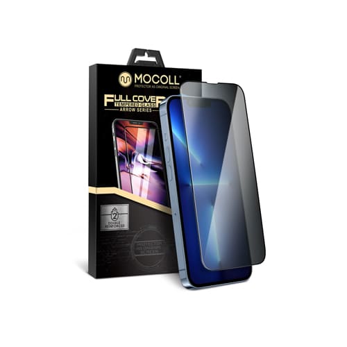 Защитное приватное стекло 2.5D MOCOLL Arrow для iPhone 13 Mini
