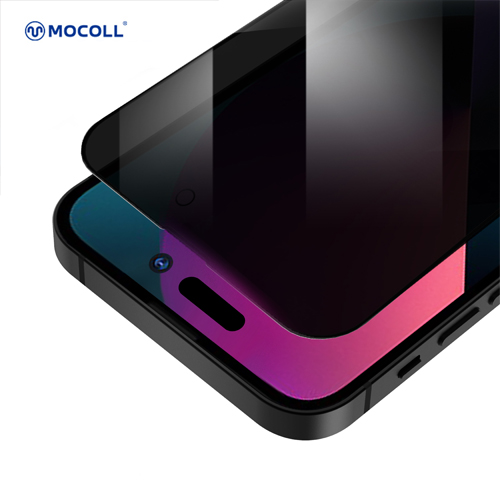 Защитное приватное стекло 2.5D MOCOLL Arrow для iPhone 14 Plus