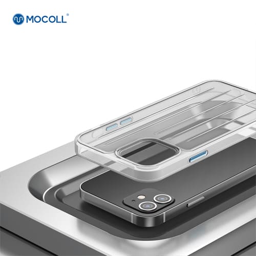 Чехол MOCOLL Матовый для iPhone 13 Pro Max Прозрачный